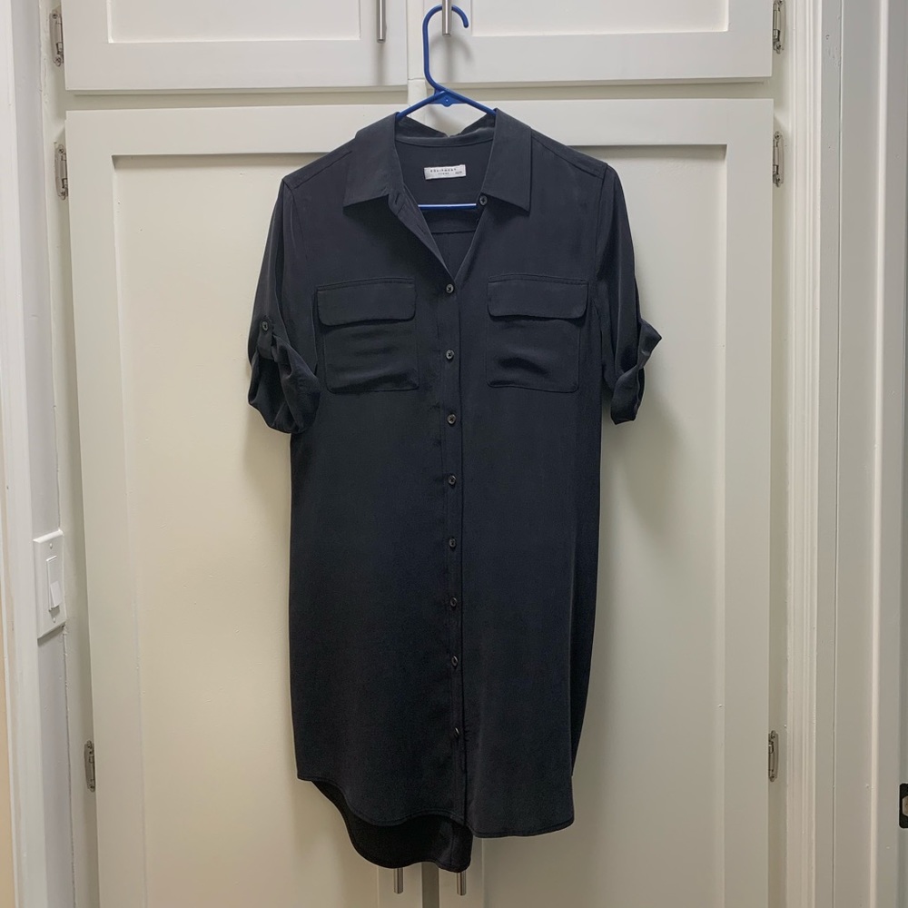 Equipment Slim Signature Button Down Dress